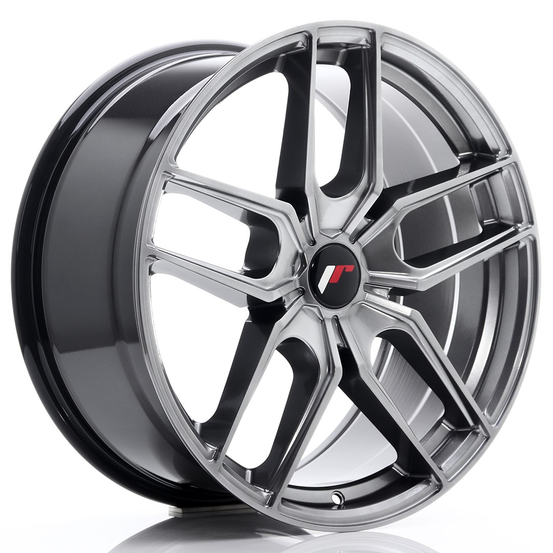 JR Wheels JR25 19x8,5 ET20-40 5H (Custom PCD) Hyper Black
