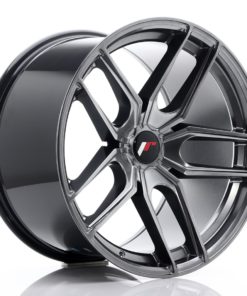 JR Wheels JR25 19x11 ET20-40 5H (Custom PCD) Hyper Black