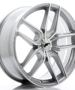 JR Wheels JR25 20x8,5 ET20-40 5H (Custom PCD) Silver Machined Face
