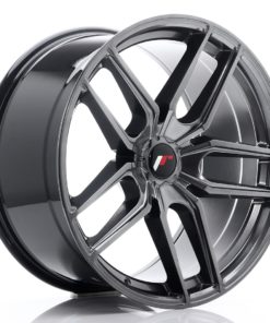 JR Wheels JR25 20x10 ET20-40 5H (Custom PCD) Hyper Black