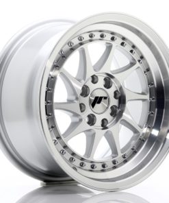 JR Wheels JR26 15x8 ET25 4x100/108 Silver Machined Face