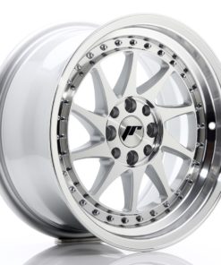 JR Wheels JR26 16x8 ET25 4x100/108 Silver Machined Face