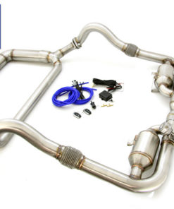DesignTek pakoputkisto, Porsche Boxster / Cayman 718 2.5L / 2.0L (Complete kit, Valves)-3
