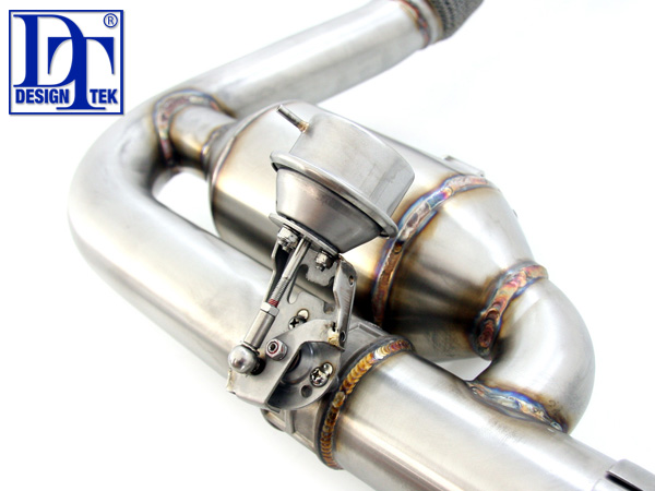 DesignTek pakoputkisto, Porsche Boxster / Cayman 718 2.5L / 2.0L (Complete kit, Valves)-6