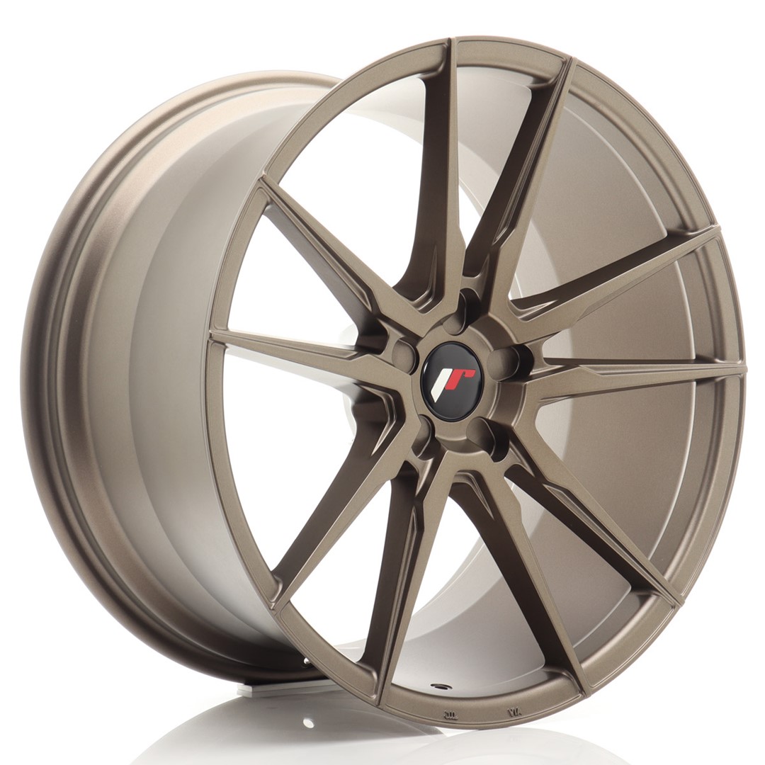 JR Wheels JR21 21x11 ET15-55 5H (Custom PCD) Matt Bronze