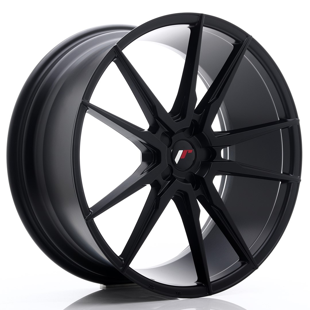 JR Wheels JR21 22x9 ET30-45 5H (Custom PCD) Matt Black