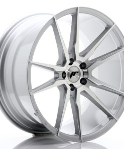 JR Wheels JR21 20x10 ET30 5x112 Silver Machined Face