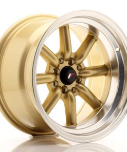 JR Wheels JR19 16x9 ET-15 4x100/114 Gold