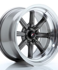 JR Wheels JR19 16x9 ET-15 4x100/114 Gun Metal