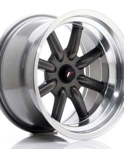 JR Wheels JR19 16x9 ET-25-(-15) (Custom PCD) Gun Metal