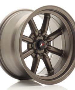 JR Wheels JR19 16x9 ET-15 4x100/114 Matt Bronze