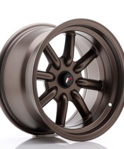 JR Wheels JR19 16x9 ET-25-(-15) (Custom PCD) Matt Bronze