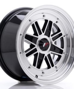 JR Wheels JR31 15x7.5 ET20 4H (Custom PCD) Gloss Black Machined Face