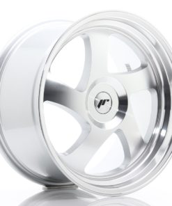 JR Wheels JR15 18x9,5 ET20-40 (Custom PCD) Machined Silver