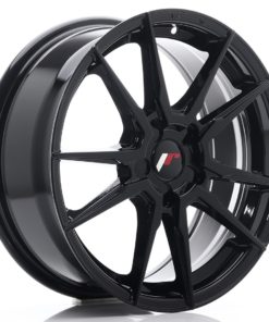 JR Wheels JR21 17x7 ET35-40 5H (Custom PCD) Gloss Black
