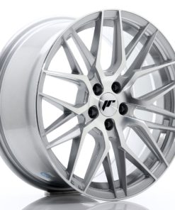 JR Wheels JR28 17x8 ET35 5x100 Silver Machined Face
