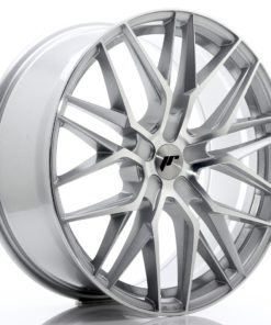 JR Wheels JR28 21x9 ET15-45 5H (Custom PCD) Silver Machined Face