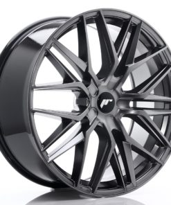 JR Wheels JR28 22x9 ET30-45 5H (Custom PCD) Hyper Black
