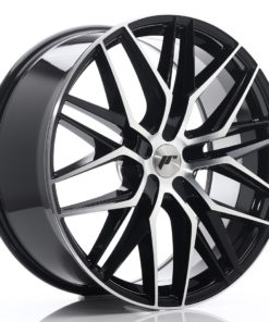JR Wheels JR28 22x9 ET30-45 5H (Custom PCD) Gloss Black Machined Face