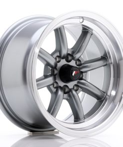 JR Wheels JR19 14x8 ET-13 4x100/114 Gun Metal