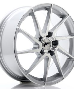 JR Wheels JR36 18x8 ET45 5x112 Silver Brushed Face