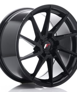 JR Wheels JR36 18x9 ET20-48 5H (Custom PCD) Gloss Black