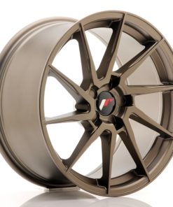 JR Wheels JR36 18x9 ET20-48 5H (Custom PCD) Matt Bronze