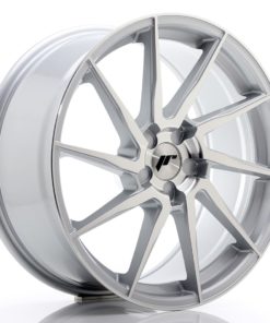 JR Wheels JR36 19x8,5 ET20-50 5H (Custom PCD) Silver Brushed Face