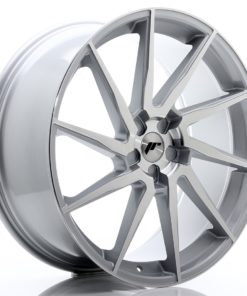 JR Wheels JR36 23x10 ET30-55 5H (Custom PCD) Silver Brushed Face