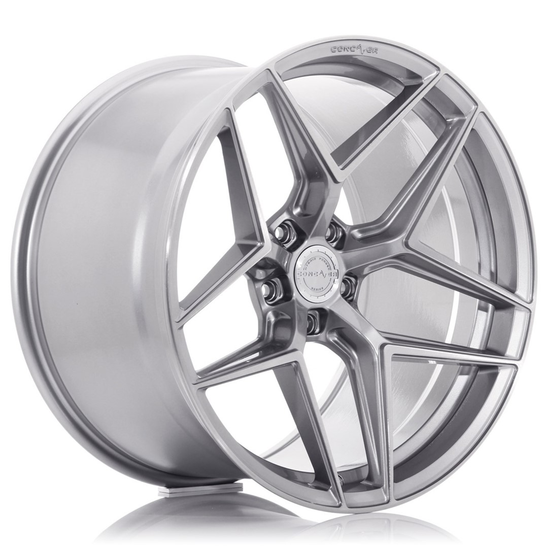 Concaver CVR2 vanne, 19x8,5 ET20-45 (Custom PCD) Brushed Titanium