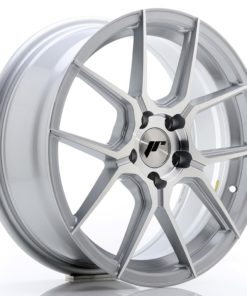 JR Wheels JR30 17x7 ET40 5x112 Silver Machined Face