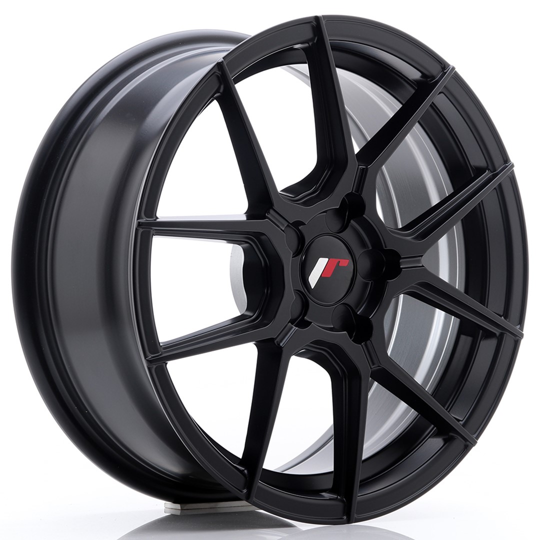 JR Wheels JR30 17x7 ET20-40 5H (Custom PCD) Matt Black