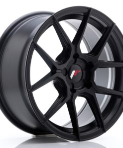 JR Wheels JR30 17x8 ET20-40 5H (Custom PCD) Matt Black