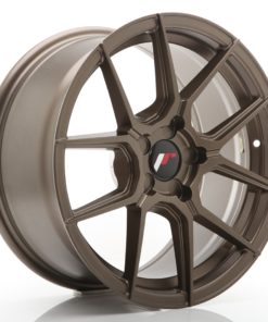 JR Wheels JR30 17x8 ET20-40 5H (Custom PCD) Matt Bronze