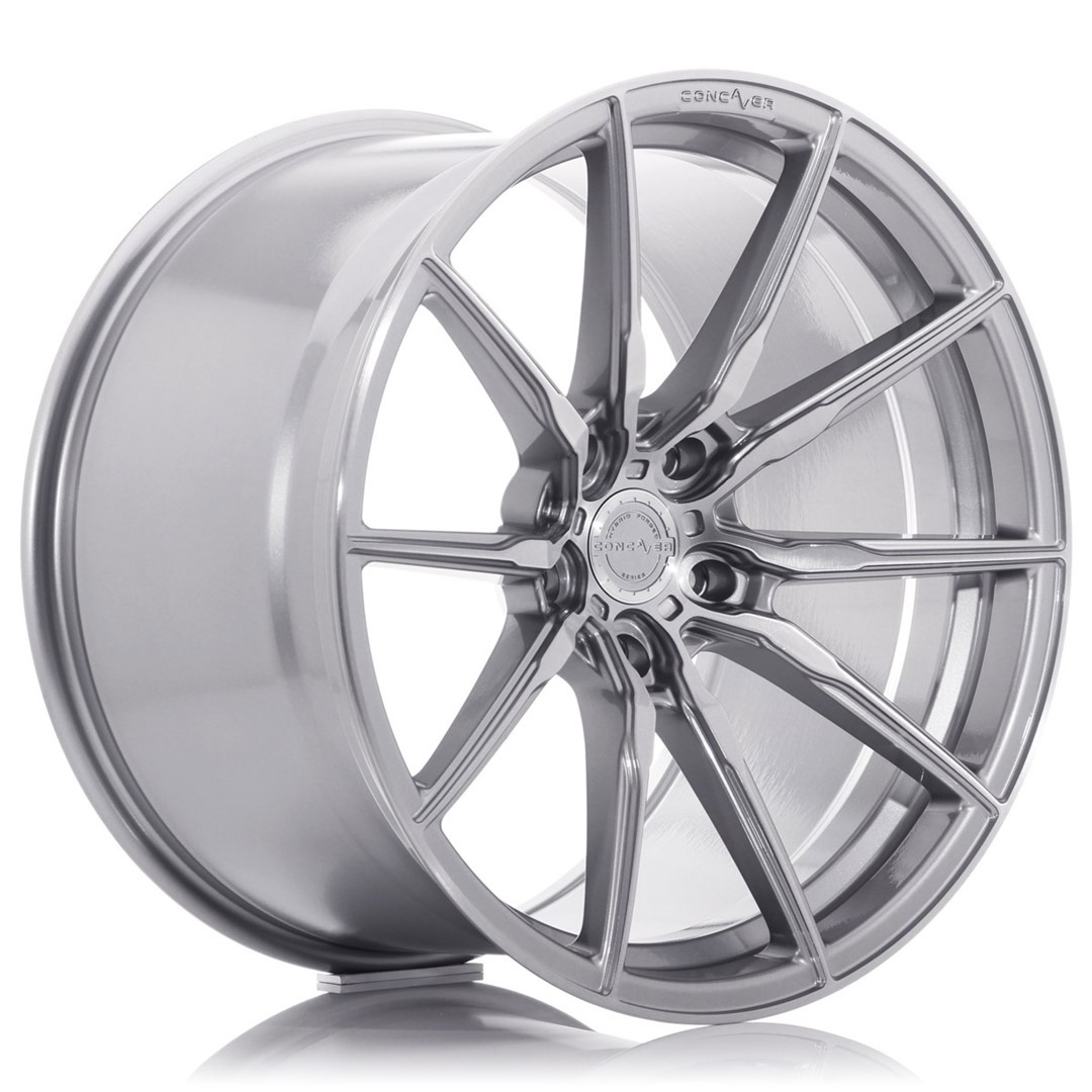 Concaver CVR4 vanne, 21x9,5 ET14-61 (Custom PCD) Brushed Titanium