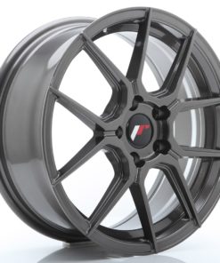 JR Wheels JR30 17x7 ET40 5x100 Hyper Gray