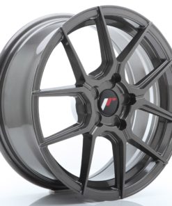 JR Wheels JR30 17x7 ET20-40 5H (Custom PCD) Hyper Gray
