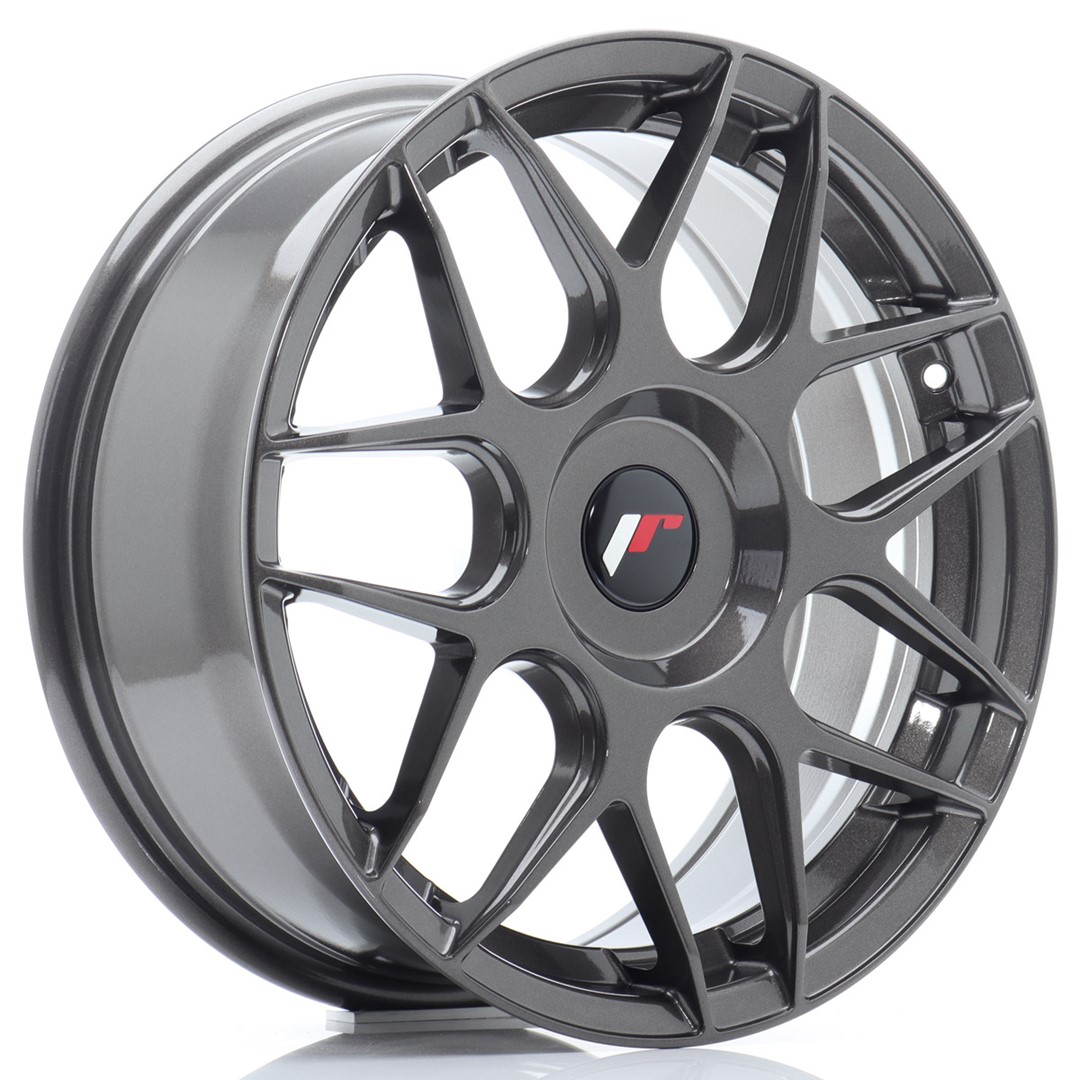 JR Wheels JR18 17x7 ET20-40 (Custom PCD) Hyper Gray