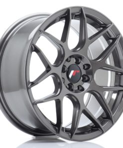 JR Wheels JR18 17x8 ET25 4x100/108 Hyper Gray