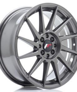 JR Wheels JR22 17x7 ET25 4x100/108 Hyper Gray