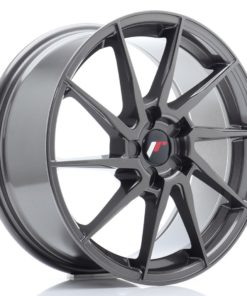 JR Wheels JR36 18x8 ET20-52 5H (Custom PCD) Hyper Gray