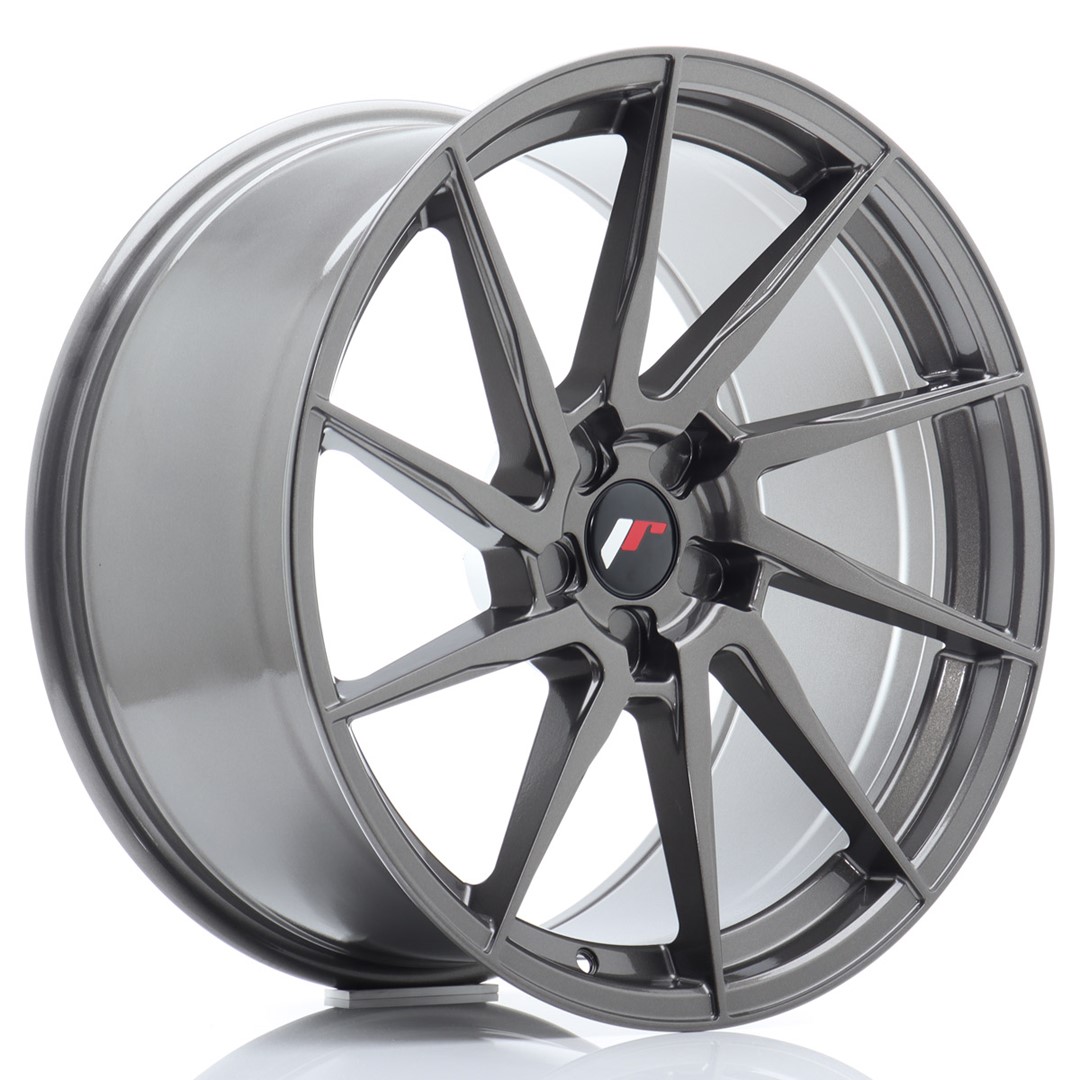 JR Wheels JR36 20x10 ET20-45 5H (Custom PCD) Hyper Gray