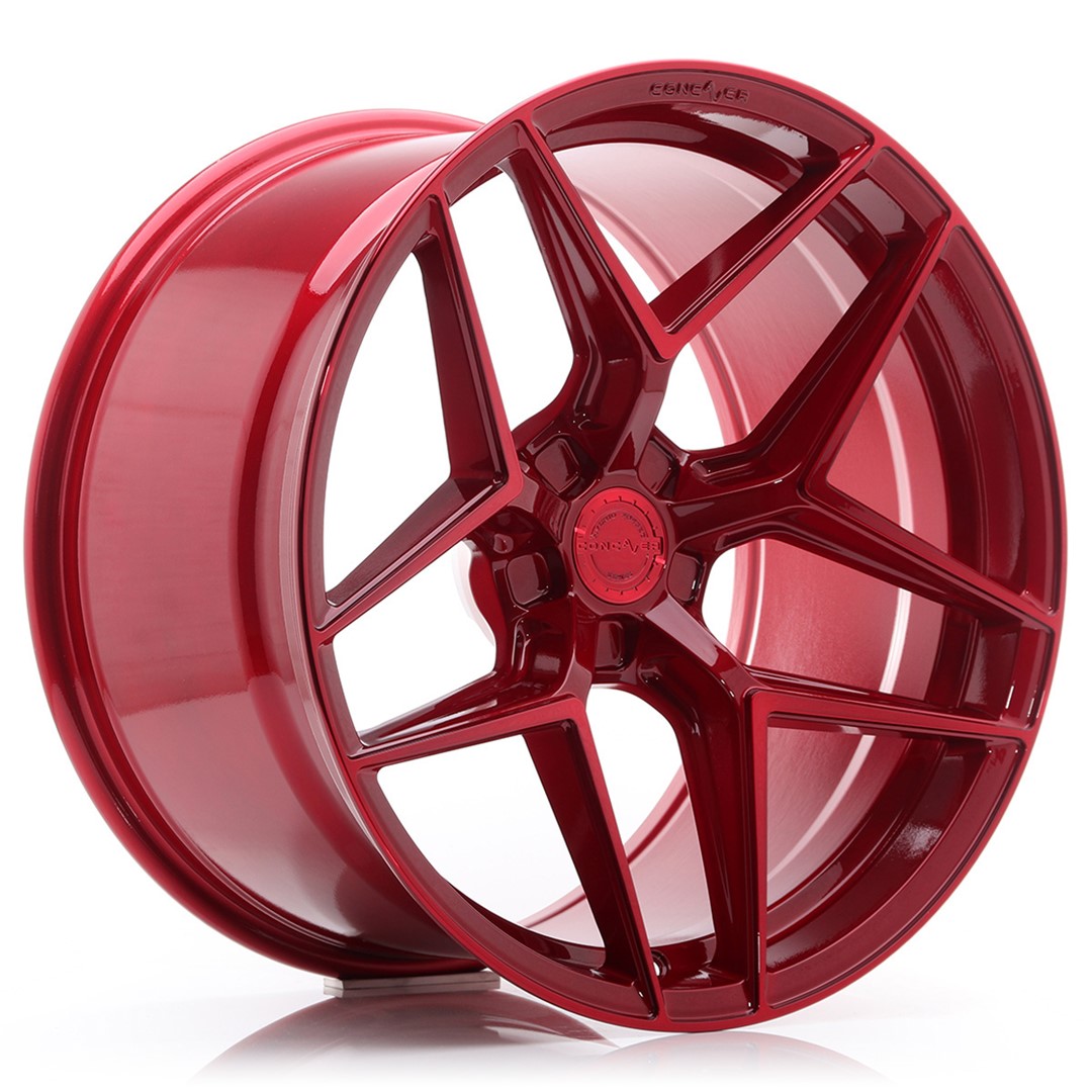 Concaver CVR2 vanne, 20x9,5 ET22-40 (Custom PCD) Candy Red