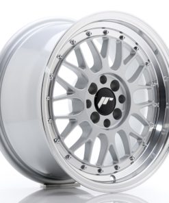 JR Wheels JR23 16x8 ET20 4x100/108 Hyper Silver w/Machined Lip