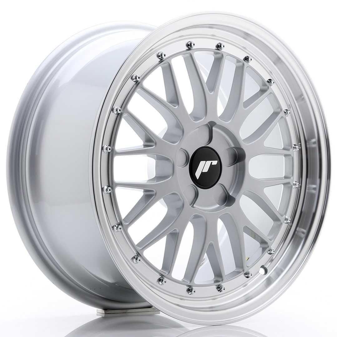 JR Wheels JR23 18x8,5 ET25-48 5H (Custom PCD) Hyper Silver w/Machined Lip