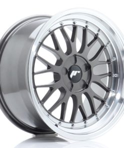 JR Wheels JR23 18x9,5 ET25-48 5H (Custom PCD) Hyper Gray w/Machined Lip