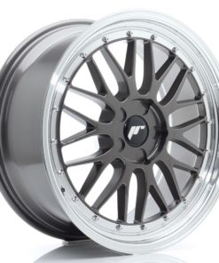JR Wheels JR23 19x8,5 ET20-50 5H (Custom PCD) Hyper Gray w/Machined Lip