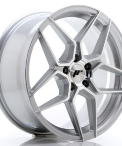 JR Wheels JR34 18x8 ET42 5x112 Silver Machined Face