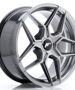JR Wheels JR34 18x8 ET20-42 5H (Custom PCD) Hyper Black