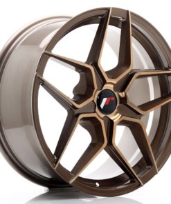 JR Wheels JR34 18x8 ET20-42 5H (Custom PCD) Platinum Bronze
